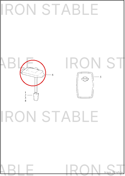 Harley-Davidson Transmitter/Garage Door Open