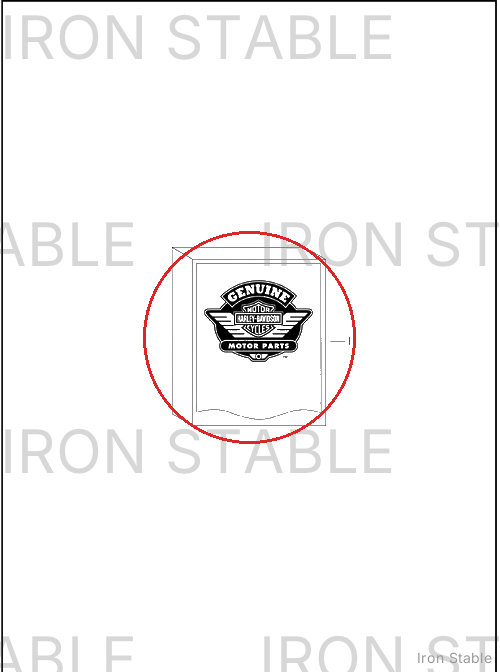 Harley-Davidson Cover, Prot/Stor, W/Cvo Logo, Tri