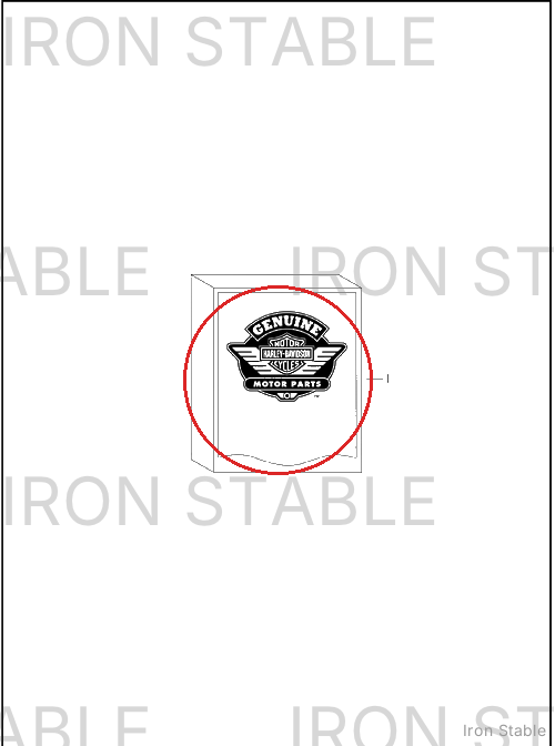 Harley-Davidson Cover, Prot/Stor, W/Cvo Logo, Tou