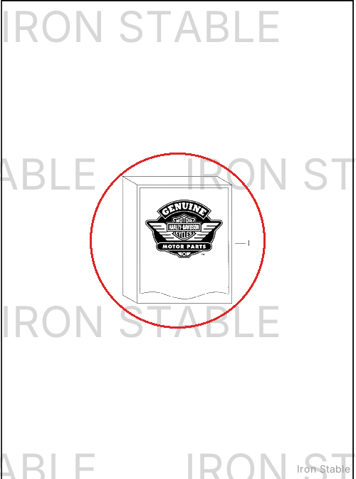 Harley-Davidson Stor, Soft, Adventure, Tail Bag D