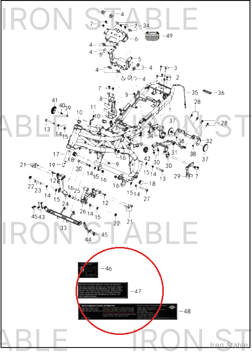 Harley-Davidson Noise Sticker//Bj300gs-3/Jckq1