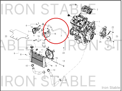 Harley-Davidson Outlet Pipe Of Expansion Kettl