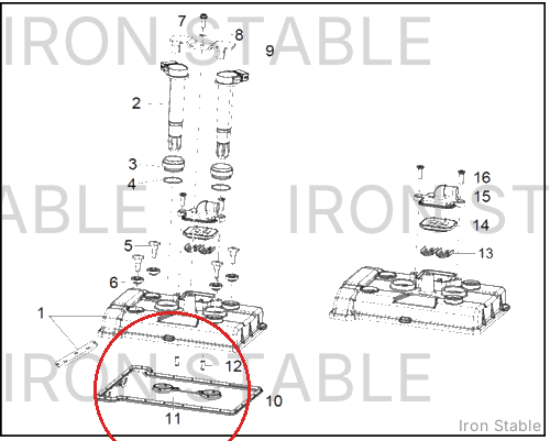Harley-Davidson Inner Cylinder Head Gasket