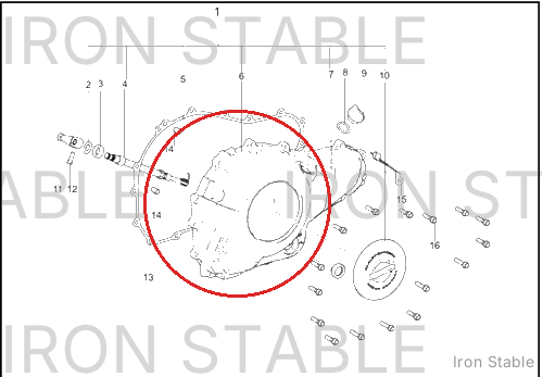 Harley-Davidson Right Cover Gasket / Qj265mn -