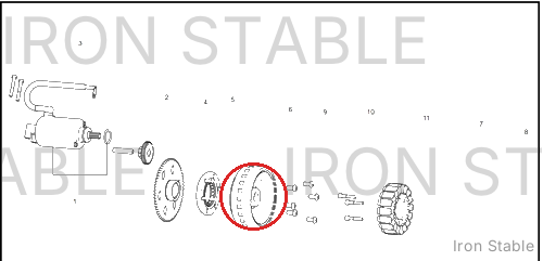 Harley-Davidson Gear, Starter Idler