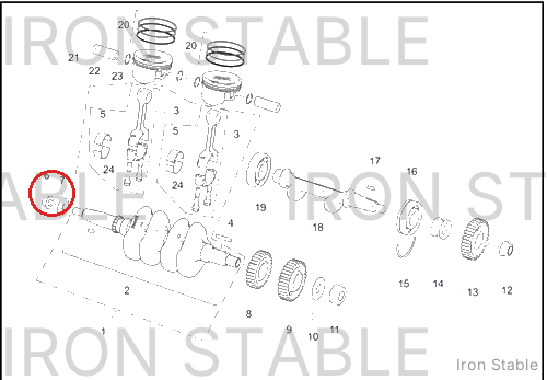 Harley-Davidson Nut M12x1.25