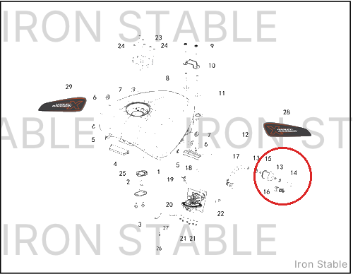 Harley-Davidson Oil Tube Assembly Ii