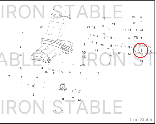 Harley-Davidson Plate Clamp