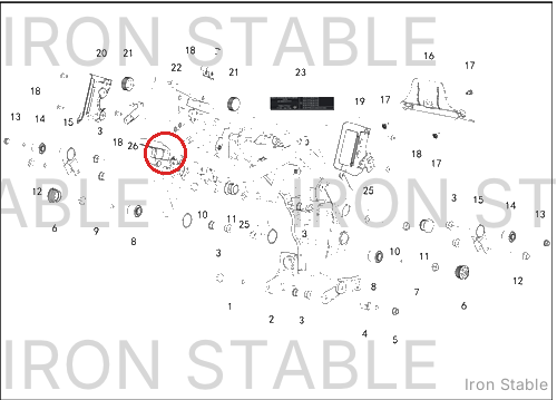 Harley-Davidson Plug-In Fixing Plate I