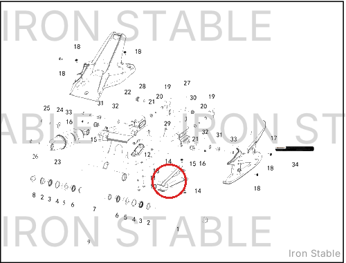Harley-Davidson Bolt M6 X 30 X 30 / A2-70 / St