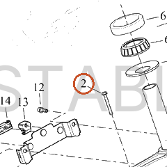 Harley-Davidson Screw, Hex Flange