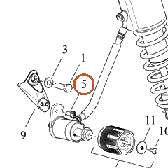 Harley-Davidson Screw, Btn Head, Sems, 1/4-20