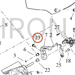 Harley-Davidson Screw, Thread Forming, M4, Delta