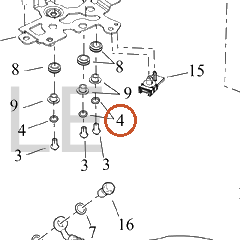 Harley-Davidson Washer, M6