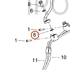 Harley-Davidson Washer, Cust, M12, Copper(Po)