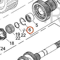 Harley-Davidson Retaining Ring