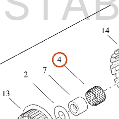 Harley-Davidson Bearing, Roll Elem, Clutch