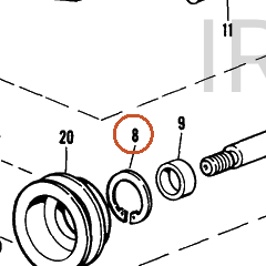 Harley-Davidson Retaining Ring