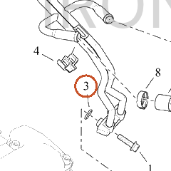 Harley-Davidson O-Ring, Coolant Manifold