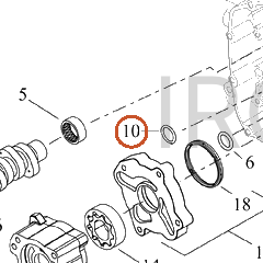 Harley-Davidson O-Ring, .943dia.737id