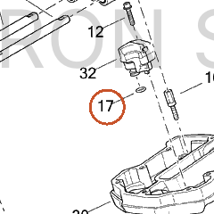 Harley-Davidson O-Ring, .630dia.424id