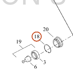 Harley-Davidson Ring, Retg, Bearing, Clutch
