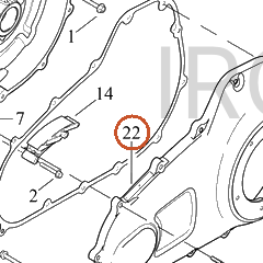 Harley-Davidson Medallion, Shift Pattern