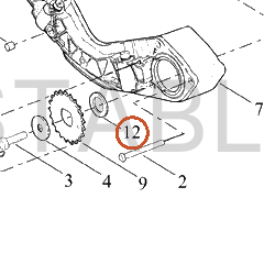 Harley-Davidson Spacer, .038 Thk