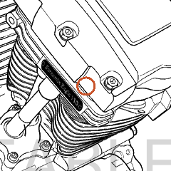 Harley-Davidson Engine Assembly, Black, 1800, Alpha