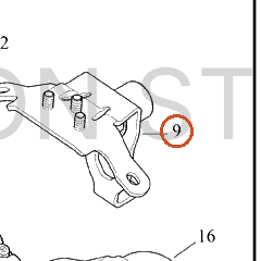 Harley-Davidson Bracket Assembly, Eng Mnt