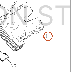 Harley-Davidson Cyl Hd Cover Assembly, Hog Black