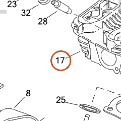 Harley-Davidson Cyl Hd Assembly, Rr