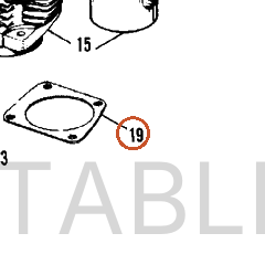 Harley-Davidson Gasket, Cyl Hd, X