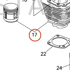 Harley-Davidson Gasket, Cyl Base