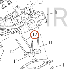 Harley-Davidson Cylinder, Assembly, 4.016, Rr, Black G