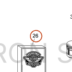 Harley-Davidson Kit-Gasket, Topend Overhaul