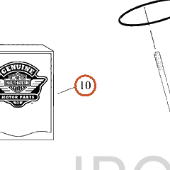 Harley-Davidson Gasket Kit, Top End, 1450/1550
