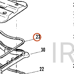 Harley-Davidson Gasket, Spacer To Top Rckr Cover