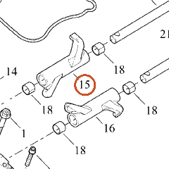 Harley-Davidson Rocker Arm, Machine, Ft Intk, Rr