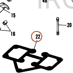 Harley-Davidson Gasket, Rckr Cover