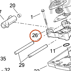 Harley-Davidson Support, Rocker Arm
