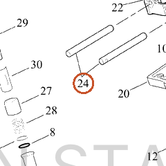 Harley-Davidson Shaft, Rkra, Rocker Arm