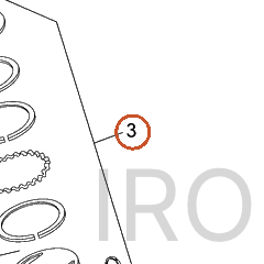 Harley-Davidson Piston & Ring Kit, .010 Os