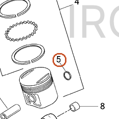 Harley-Davidson Retaining Ring, Circlip