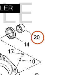 Harley-Davidson Spacer, Sprocket Shaft