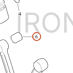 Harley-Davidson Bushing, Piston Pin