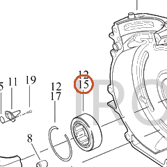 Harley-Davidson Crankcase, Set Assembly, Slvr, Dyna/To