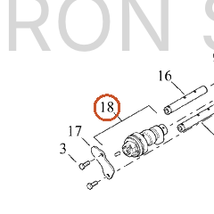 Harley-Davidson Camshaft, Assembly, Rear