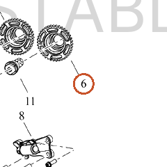 Harley-Davidson Sprocket, Cshft, Rear