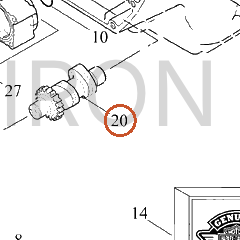 Harley-Davidson Camshaft Assembly, Front